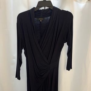 Navy Wrap Dress